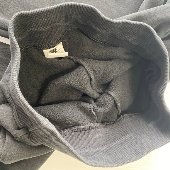 Nike Joggers Women's Small Sweatpants Black Embroidered Logo Activewear - Picture 6 of 14